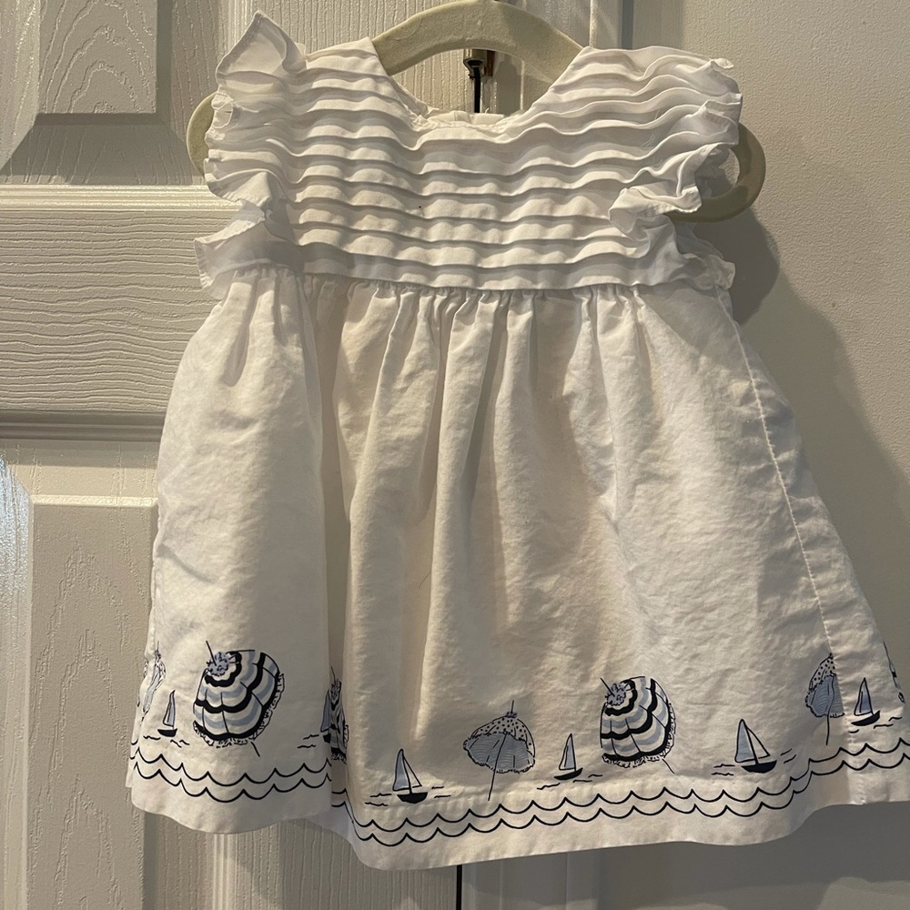 Janie and Jack beach print dress